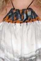 Patinum Dress Detail